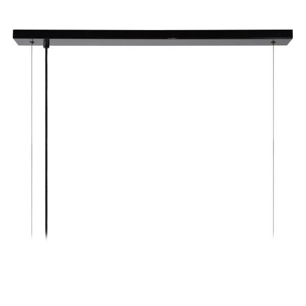 Lucide SURTUS - Pendant light - 6xE27 - Black - detail 1